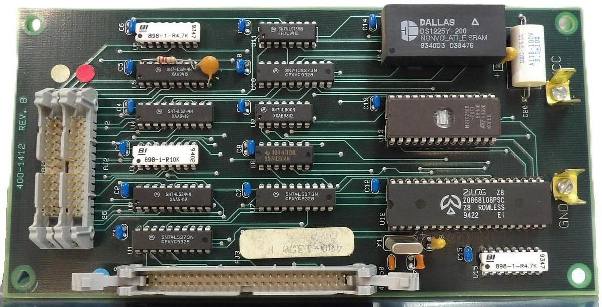 Used Altek Semiconductor 400-1350 Processor PCB 400-1412 Contact CS-400E Working