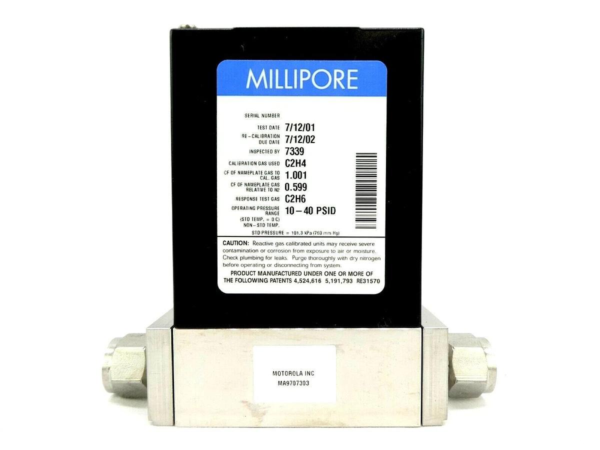 Refurbished Millipore FC-2900M-4V Mass Flow Controller MFC 1000 SCCM SiH4 Tylan Refurbished