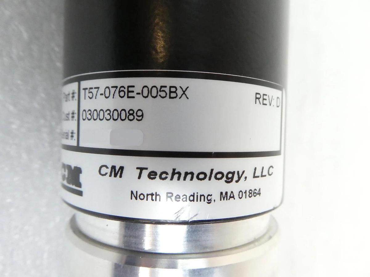 Used CM Technology T57-076E-005BX Robot Motor Genmark GBR GENCOBOT 7 AMAT Working