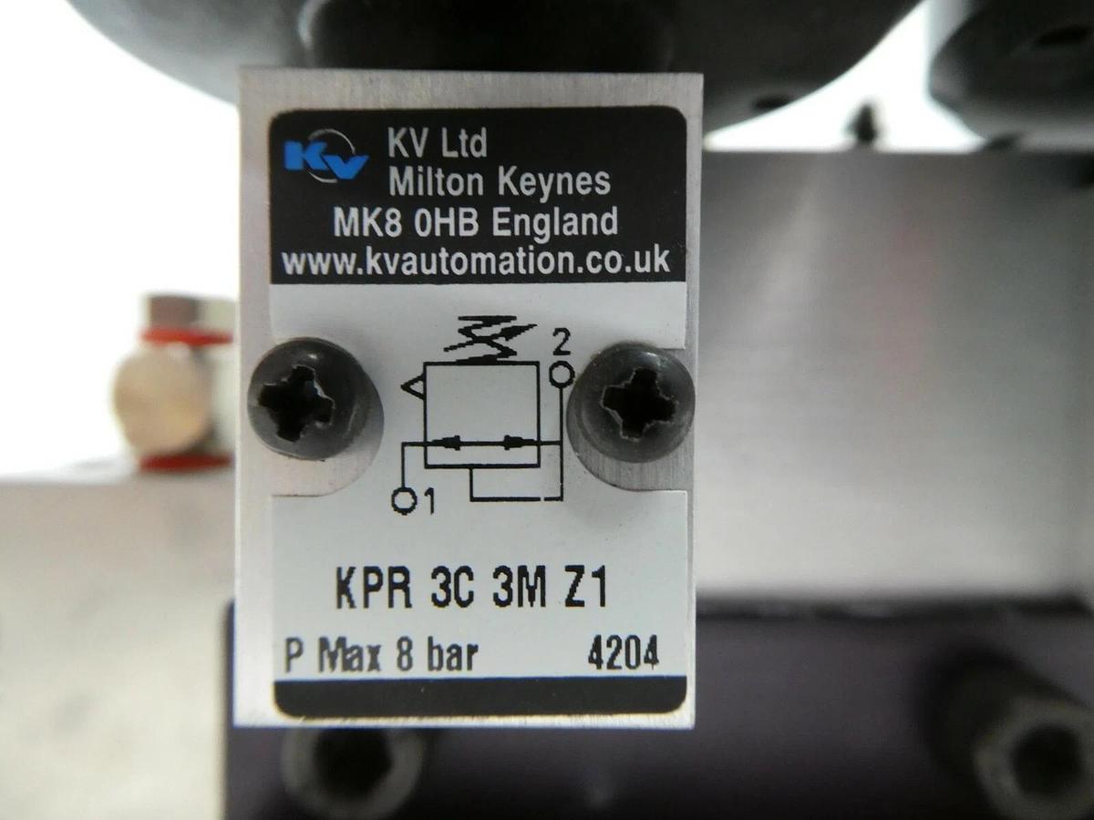 Used KV Automation 4022.480.62732 Pneumaseal Pressure Control Unit WH PU Working