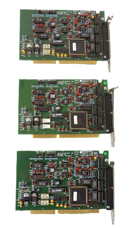Used Checksum 3800-065 PCB Card SMT-2 Reseller Lot of 3 Working Surplus