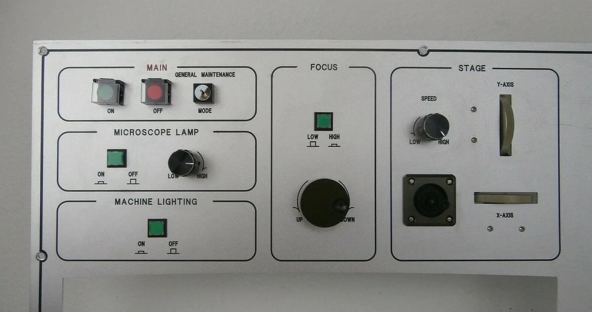 Used Samsung Electronics Microscope Control Panel FSL-IW3MA2 Ink Marking System Spare
