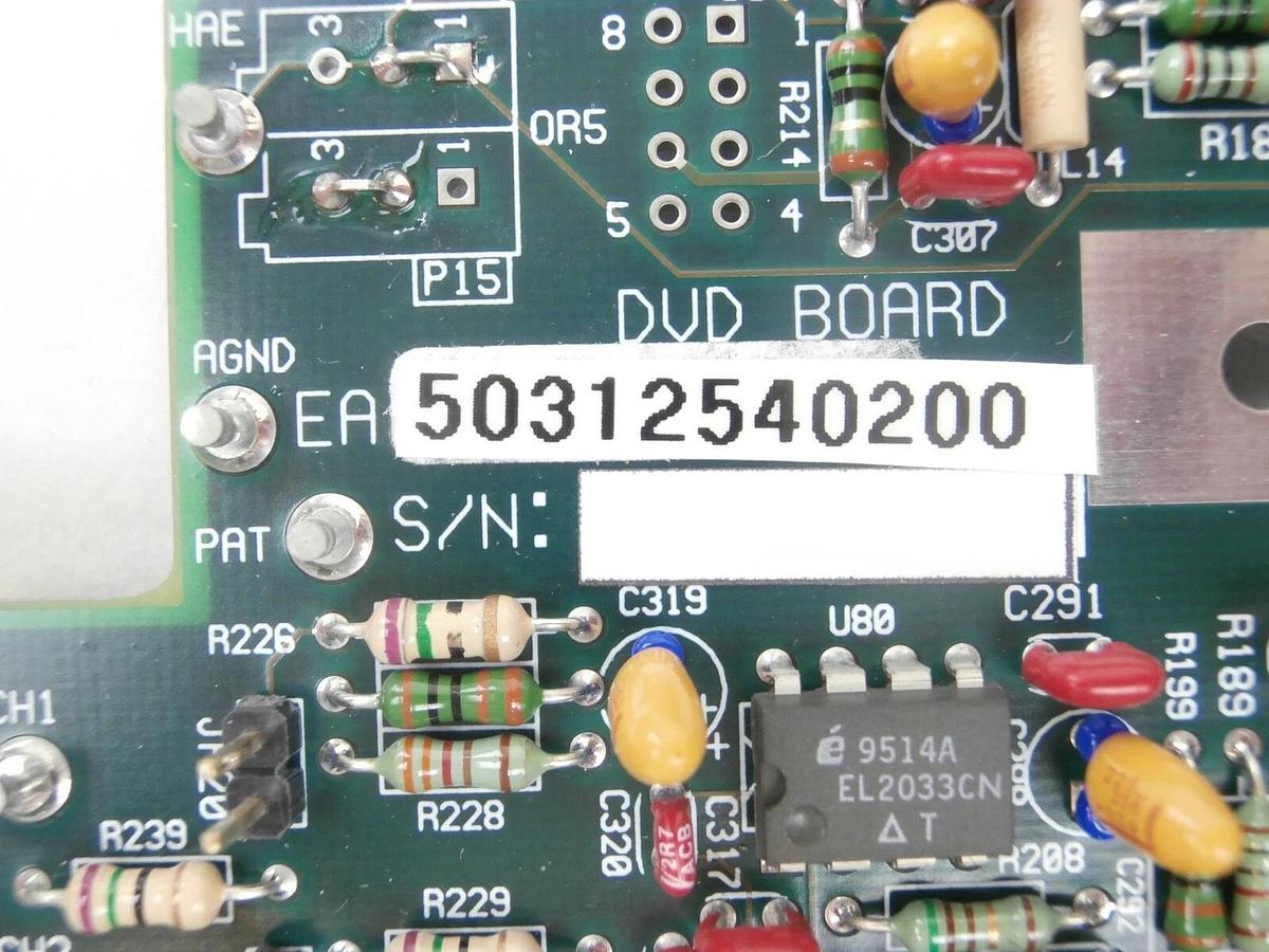 Used Opal 50312540200 DVD Board PCB Card 70512541100 AMAT SEMVision cX 300mm Working