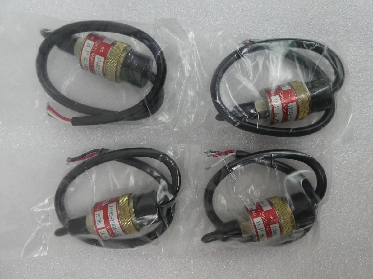 Used Wasco V110U-31W3A-X/6284 8 Vacuum Pressure Switch 17086-1 6/98 Reseller Lot of 4