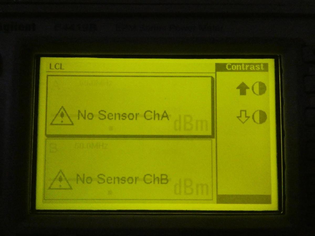 Used Agilent Technologies E4419B EPM Series Dual-Channel Power Meter Working