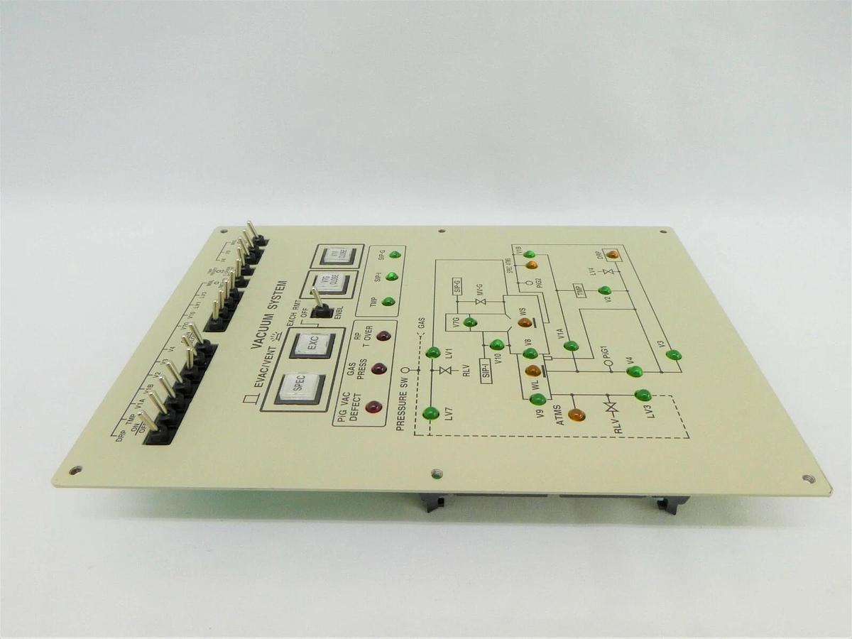 Used JEOL Vacuum System Control Panel BP102105 VAC PANEL PB JWS-7555S SEM Working