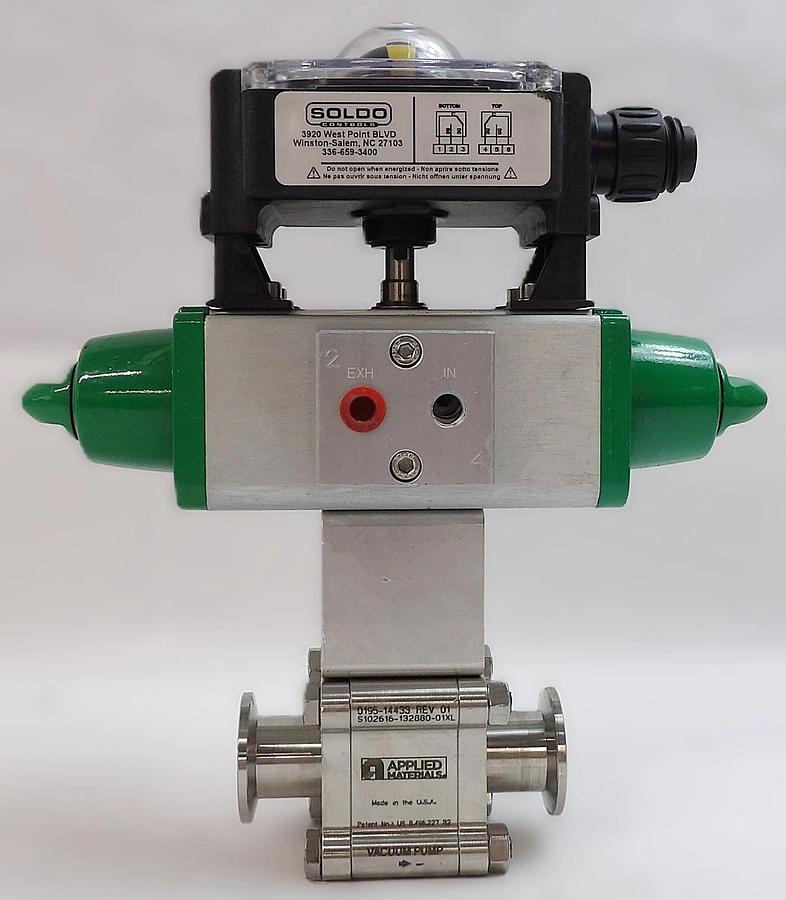 Used Soldo Controls S102616-132880-01XL Vacuum Pump Valve Working