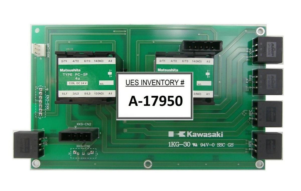 Used Kawasaki IKG-30 Robot Controller Backplane Relay Board SSC GS PCB Working Spare