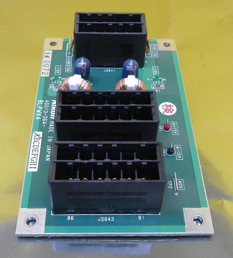 Used Nikon 4S013-364 Interface Board PCB BLPWX4 NSR-S205C BMU Used Working