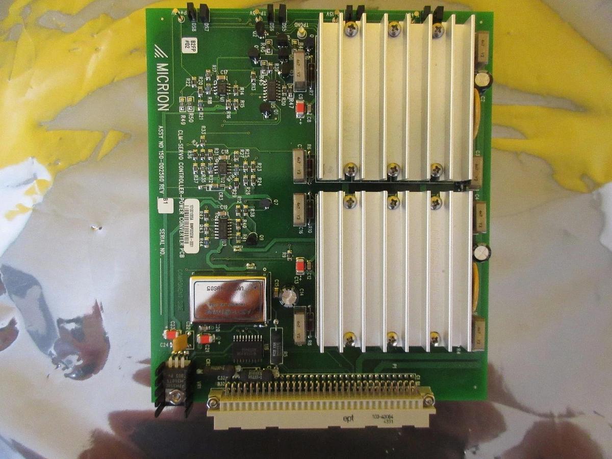 Used Micrion 150-002560 CLM-SERVO Controller Power Converter PCB Card FEI Working