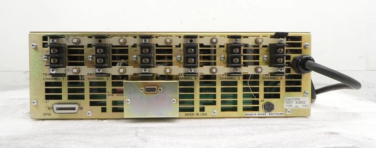 Used Elgar AT8B-01-04-01-02-4477 Programmable DC Power Supply System AT8000B Working