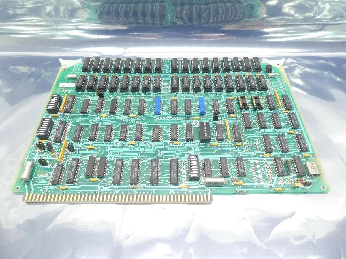 Used Texas Instruments 1600252-000 RAM Module PCB Card TM990/203A-2 Varian Working