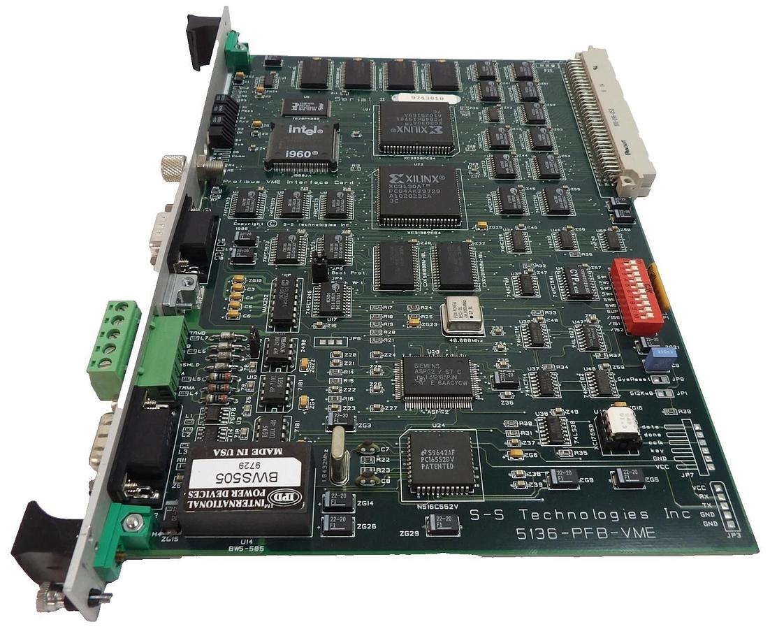 Used S-S Technologies 5136-PFB-VME Direct Link Interface PCB Assembly Working Surplus
