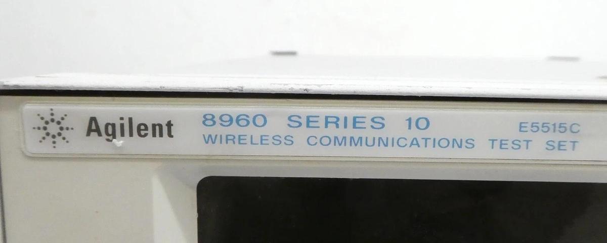 Used Agilent E5515C Wireless Communications Test Set 8960 002 003 58C Spare Working