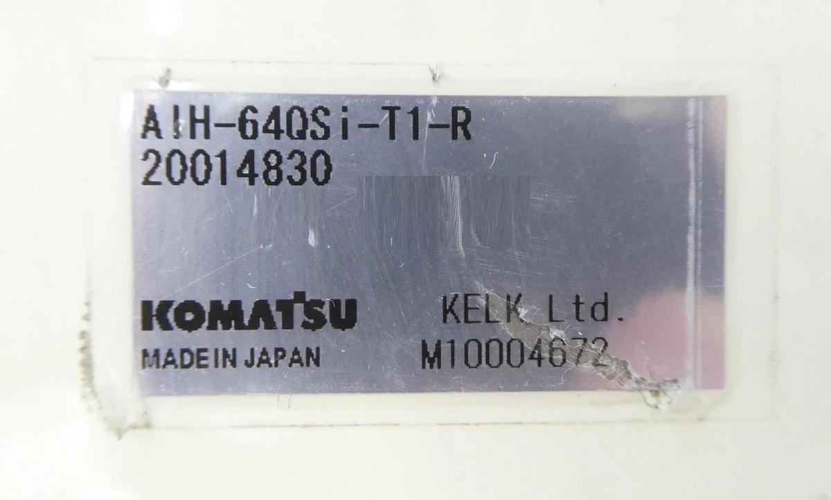 Used Komatsu 20014830 Chemical Circulator Cooling Heating AIH-64QSi-T1-R As-Is Spare