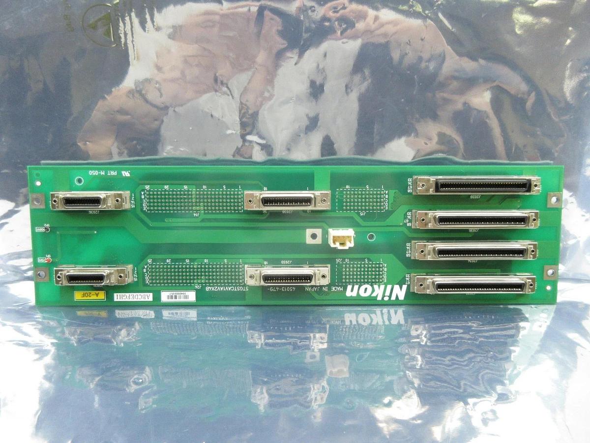 Used Nikon 4S013-479 Backplane Interface Board PCB STGSTCAV1AV2X4B NSR-S307E Used