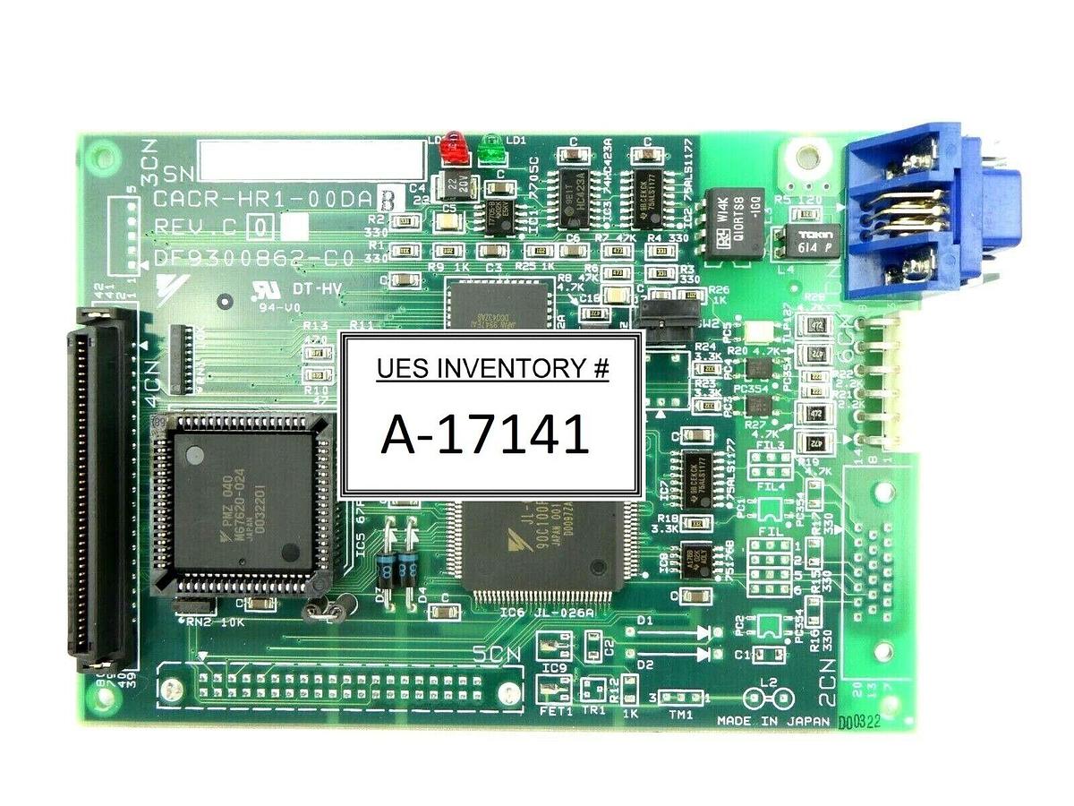 Used Yaskawa Electric CACR-HR1-00DAB Motion Control PCB DF9300862-C0 Working Spare