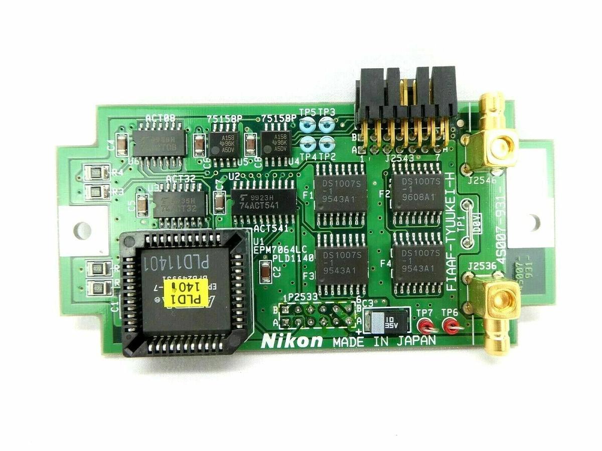 Used Nikon 4S007-931 Interface Board PCB FIAAF-TYUUKEI-H NSR System Working