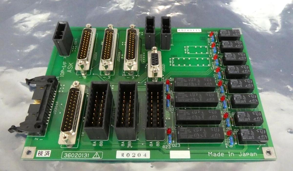 Used Nikon 36020131 ASK Board PCB Board Assembly IOP-I/F NSR System Working Spare