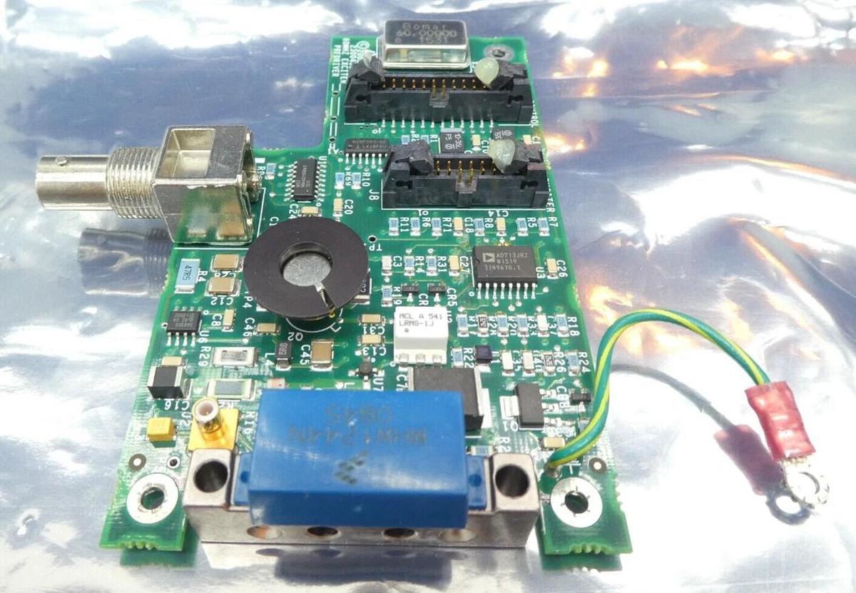 Used AE Advanced Energy 2300439-A 60MHz Exciter Predriver PCB 1300605 Working Surplus