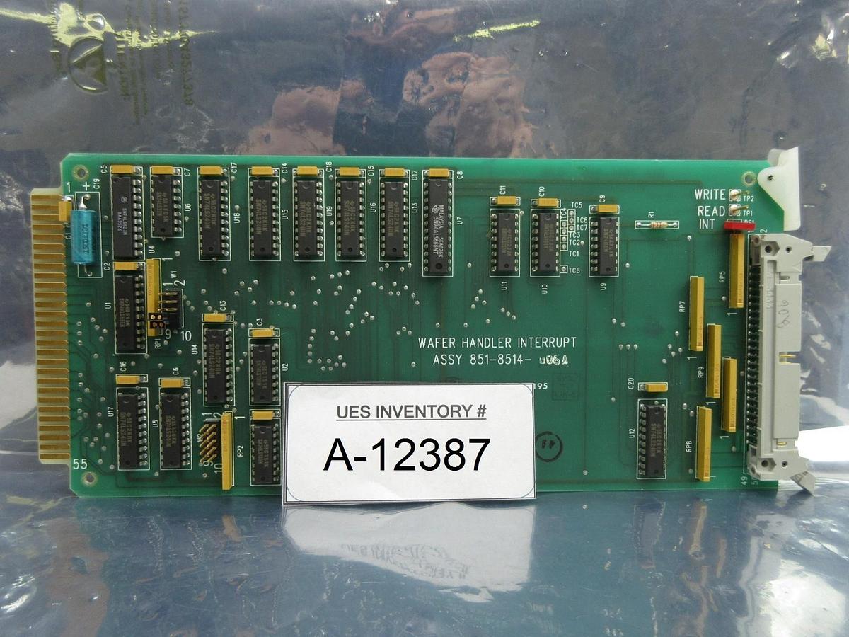 Used SVG Silicon Valley Group 851-8514-006 Wafer Handler PCB Card Rev. A 90S Used