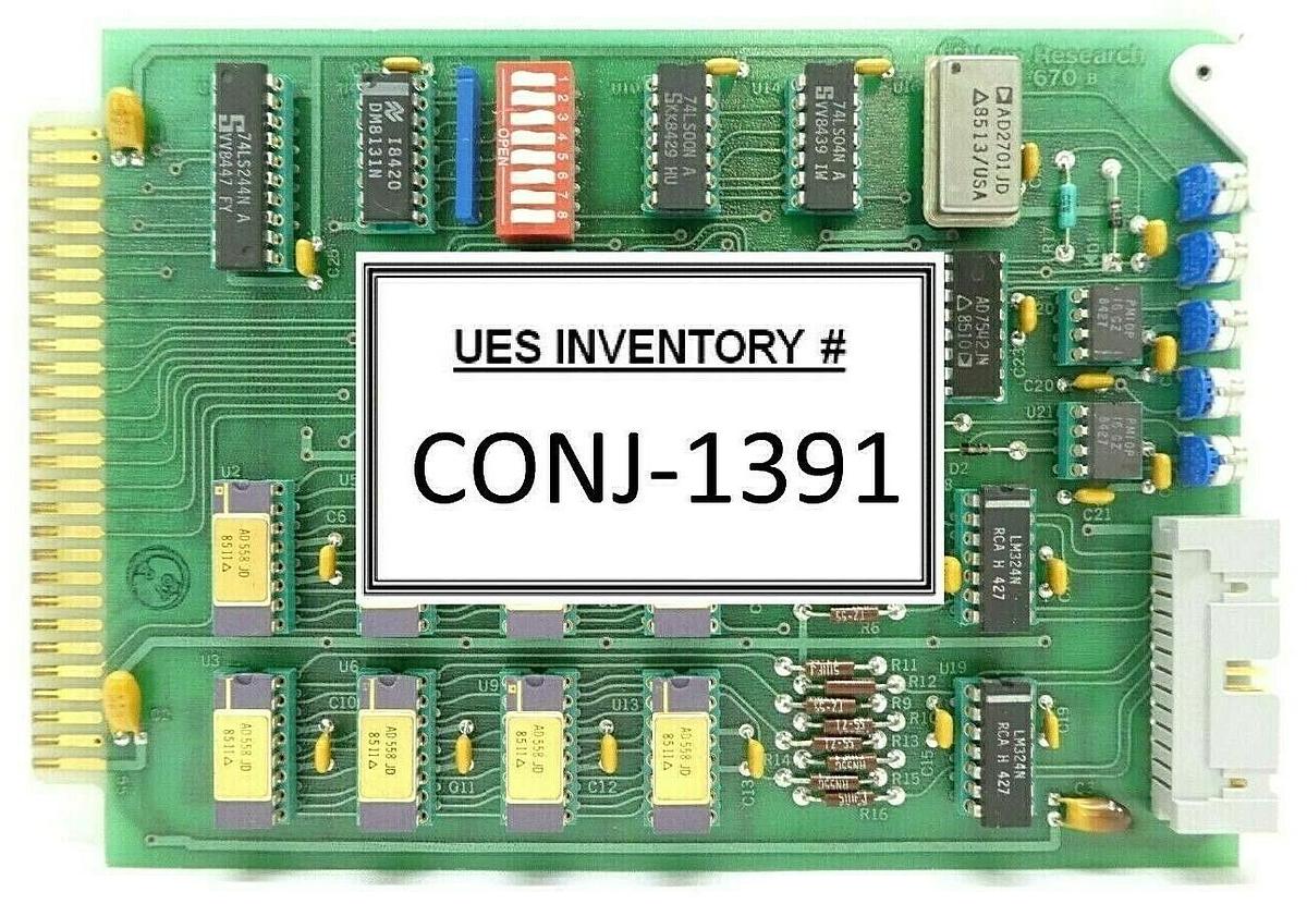 Refurbished Lam Research 810-00670-001 Analog Output PCB Card 670B OEM Refurbished