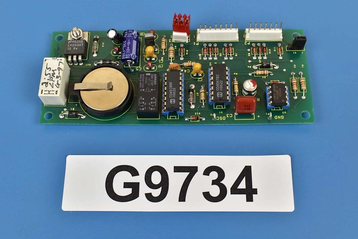 Used SemiTool 16756-507 PCB Rinse Timer Board