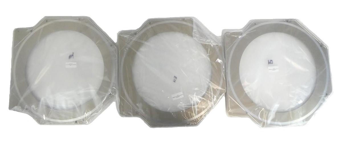 Novellus Systems 16-401657-01 Anodized Reactor Spacer Plate Lot of 3 New