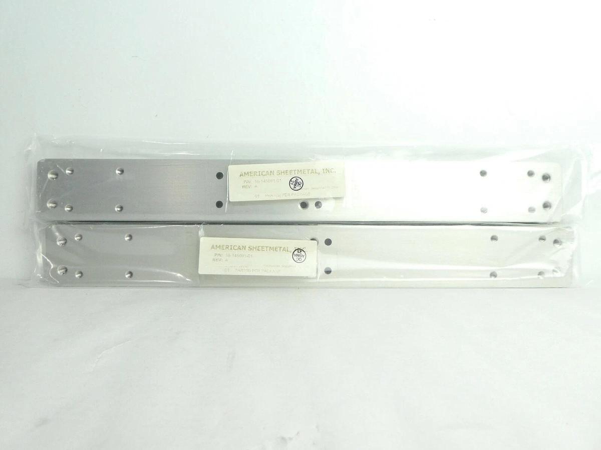 ASM 16-145091-01 Lid Hinge Block MTG-PCE 300mm Reseller Lot of 2 New Surplus