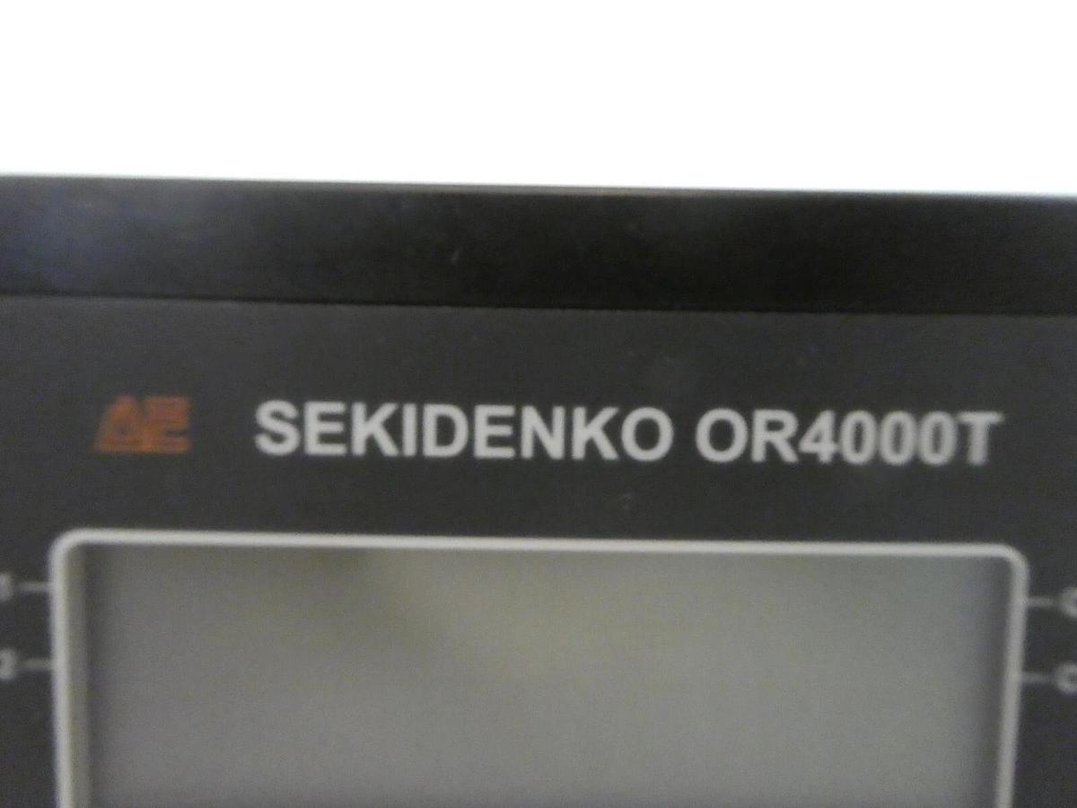 Used AE Sekidenko 955-3007-02 3-Channel Temperature Pyrometer OR4000T Working Surplus