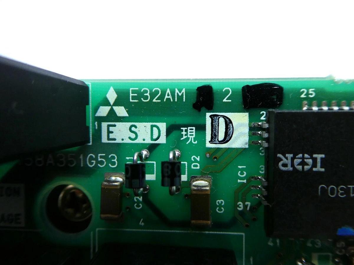 Used Mitsubishi BU158A351G53 High Voltage PCB Assembly E32AM 2 CR-E356-S06 Working