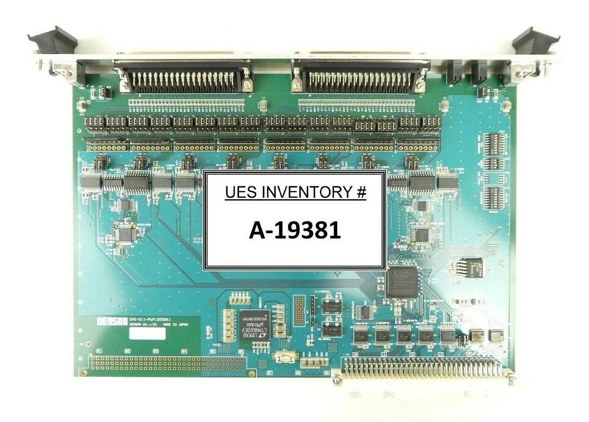 Used Densan DVE-511 8-Channel VME Slave PCB Card DPM-506A Rudolph F30 Working Surplus