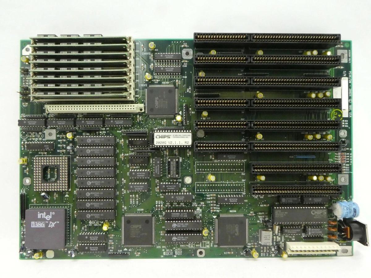 Used Electroglas Peak/DM - 386DX Motherboard PCB 4085x Horizon PSM Working Surplus