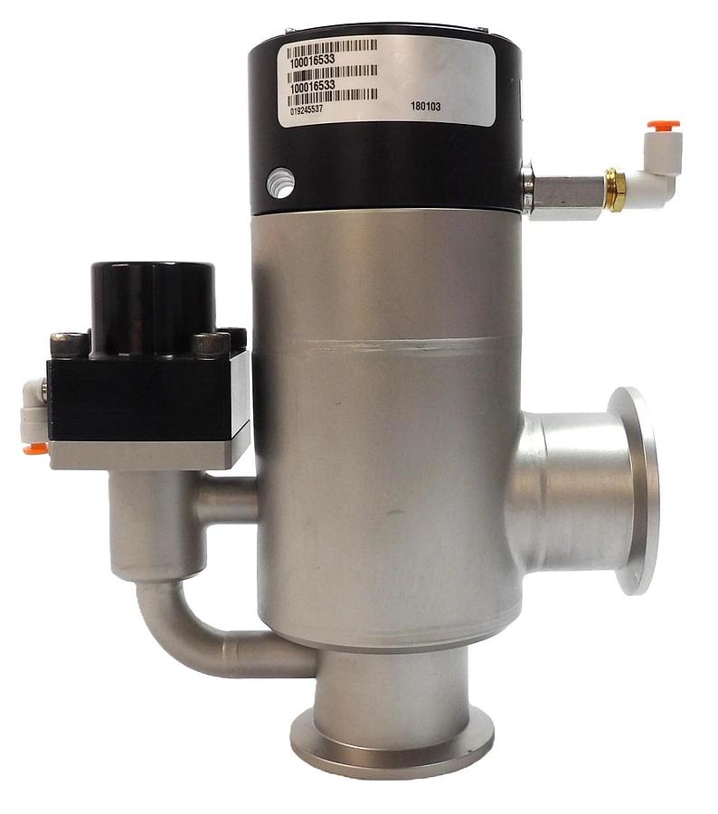 Used MKS Instruments 100016533 KF40 Angle Valve Working