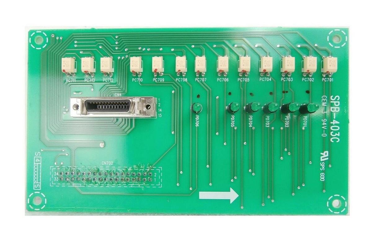 Used Densei-Lambda SPB-403C Power Supply LED Display PCB TEL Tokyo Electron Lithius