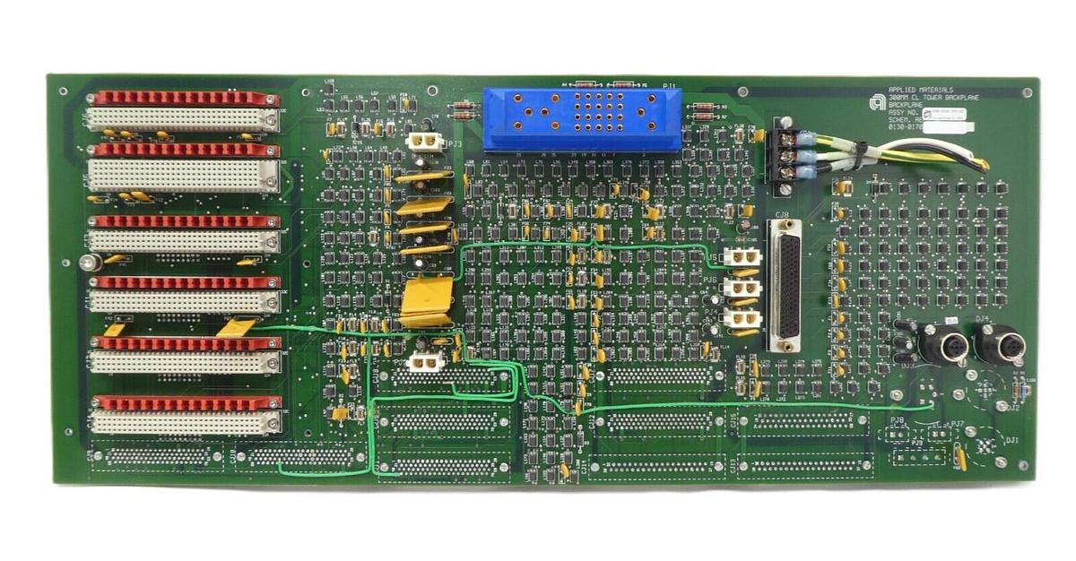 Used AMAT Applied Materials 0090-03241 300MM CL Tower Backplane PCB Working Surplus
