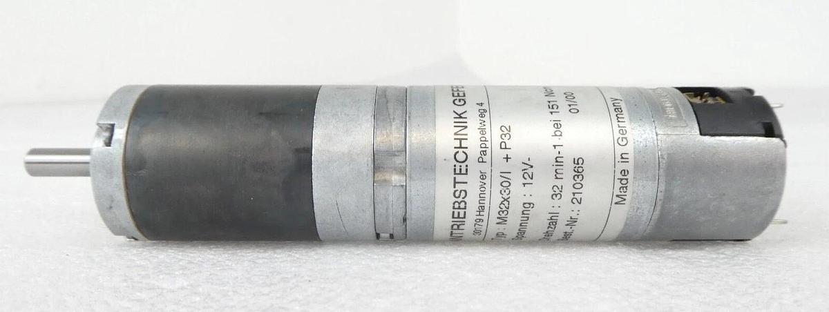 Atriebstechnik M32x30/I + P32 DC Motor Mattson 933-14006-00 Lot of 2 New Spare