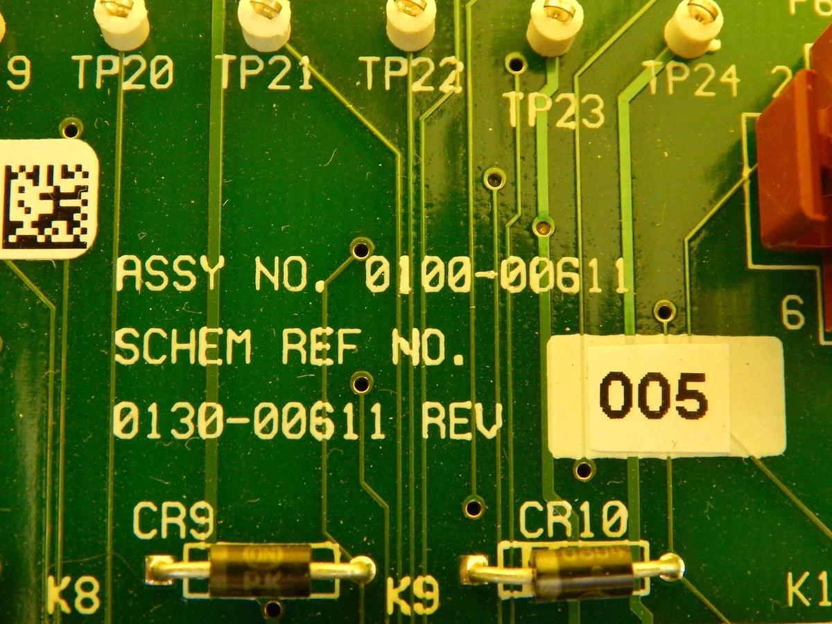 Used AMAT Applied Materials 0100-00611 Smoke & Water Leak Detector Board PCB Working