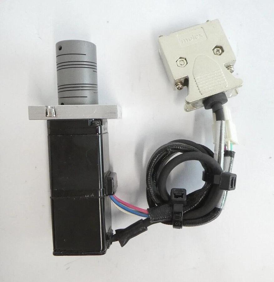 Used Yaskawa SGMM-A2S31-YA11 AC Servo Motor Reseller Lot of 2 Working Surplus