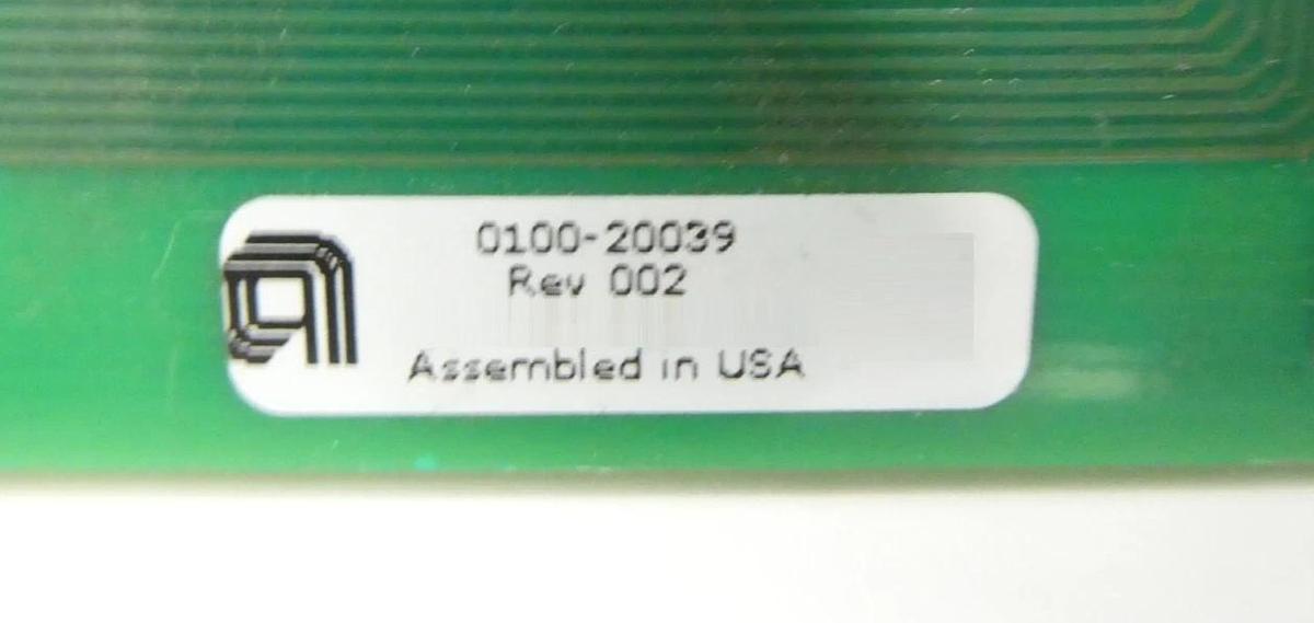 Used AMAT Applied Materials 0100-20039 RF Generator Backplane PCB Working Surplus