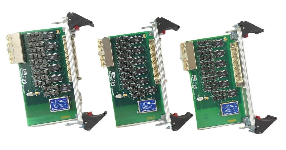 Used AMAT Applied Materials 0190-05647 Serial Module PCB Card 11918900 Lot of 3 Spare