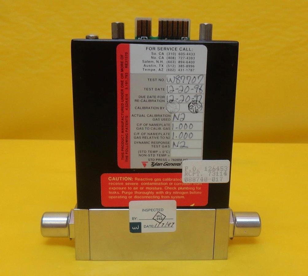 Used Tylan FC-2960MEP5 Mass Flow Controller MFC 2900 Series 0.05 SLPM N2 Used Working