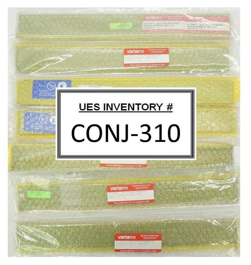 Varian Semiconductor VSEA E17039591 Graphite Analyzer Shield Lot of 7 New Spare