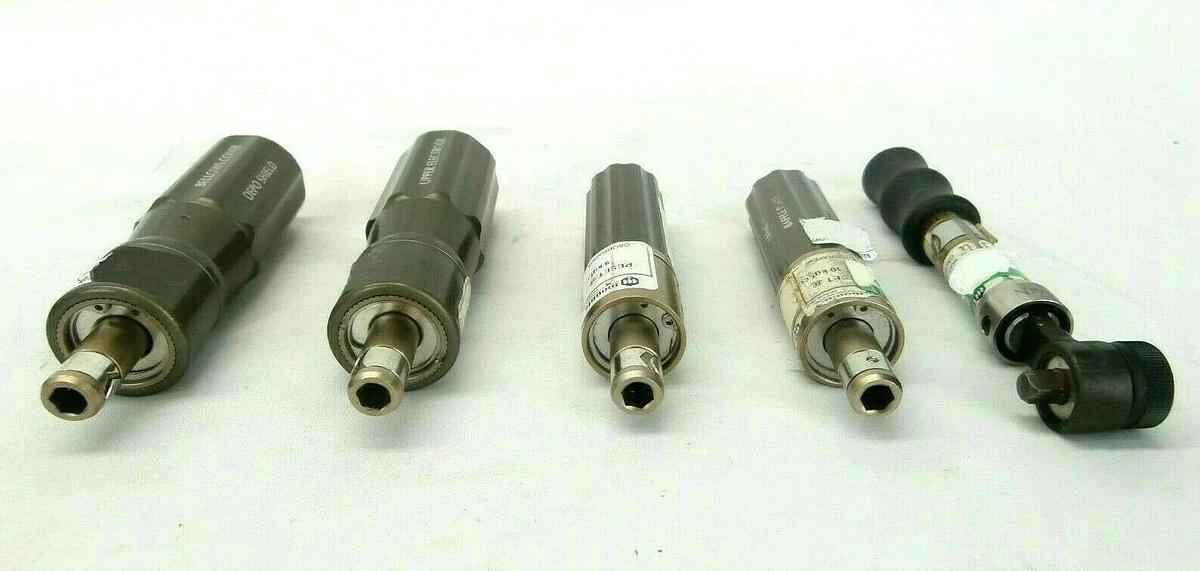 Used Mountz Torque Driver 9 10 20 35 kgf.ct and 10 kgf.ct Ratchet Set of 5 Working