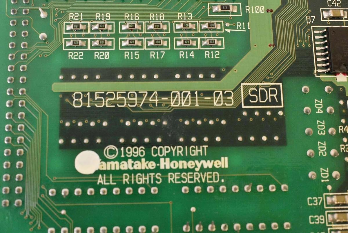 Used Yamatake / Honeywell 81525974-001 PCB Assembly, SDR