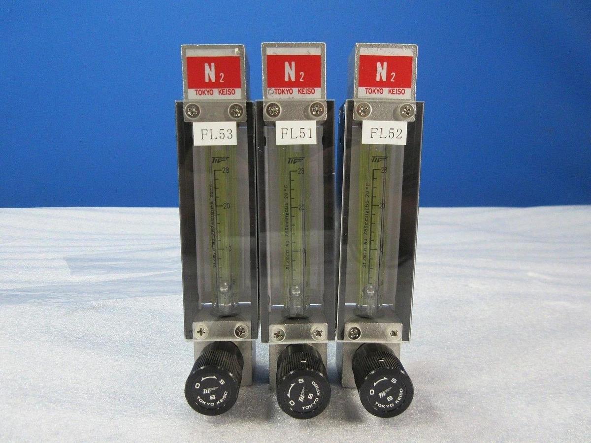 Used Tokyo Kieso F08-230728 F04-282603 Assorted Flow Meters Used Working