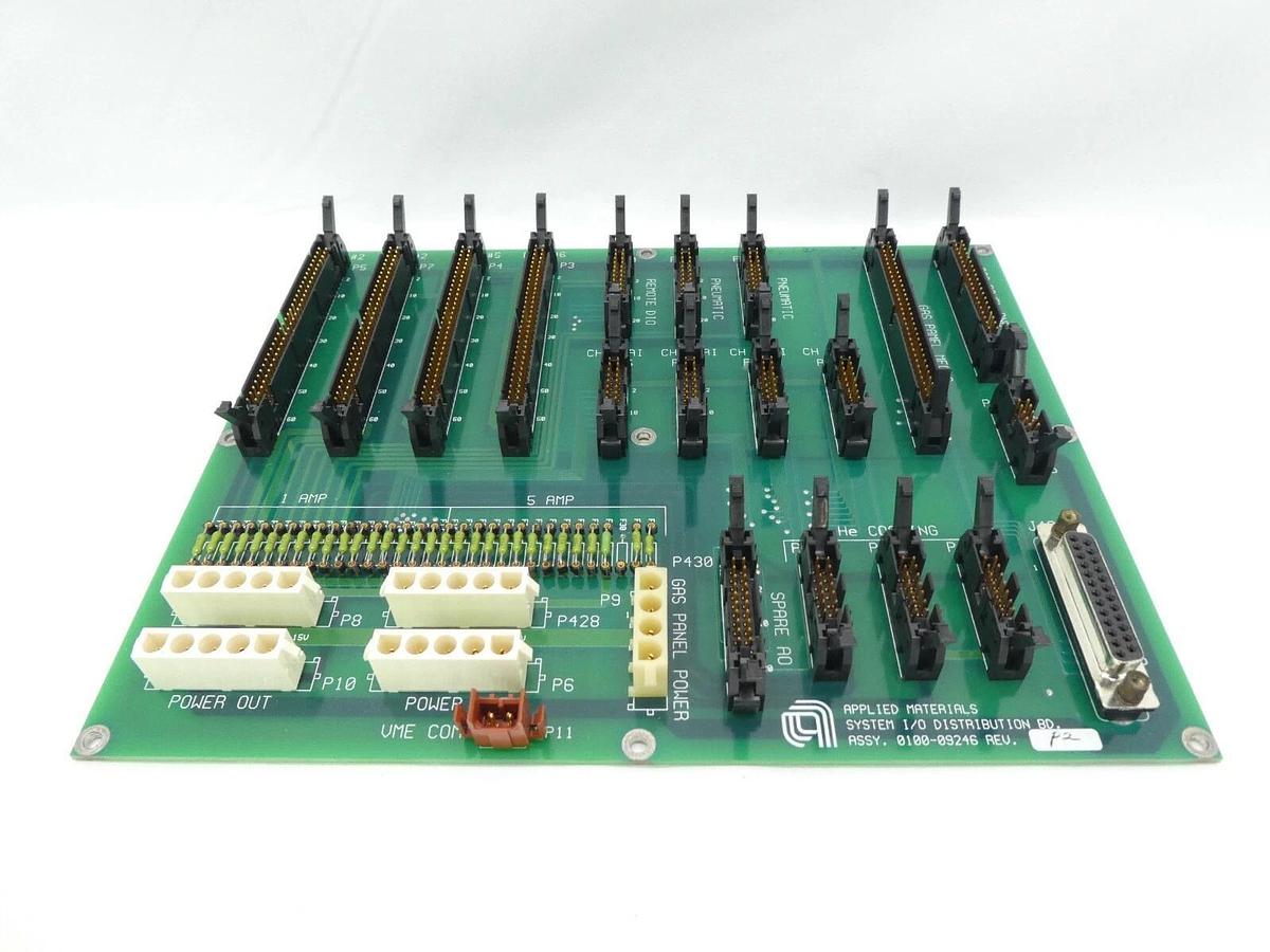 Used AMAT Applied Materials 0100-09246 System I/O Distribution Board PCB Working