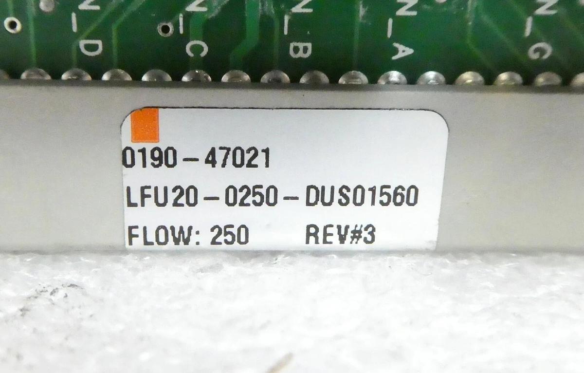 Used SMC LFU20-0250-DUS01560 Flow Sensor AMAT Applied Materials 0190-47021 Working