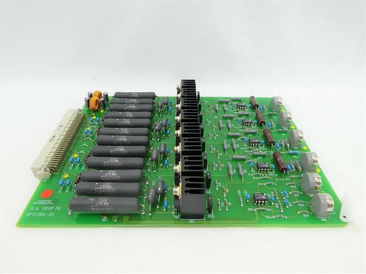 Used JEOL BP101864-00 Driver PCB Card OLAL DRVR PB JWS-7555S SEM Working Spare