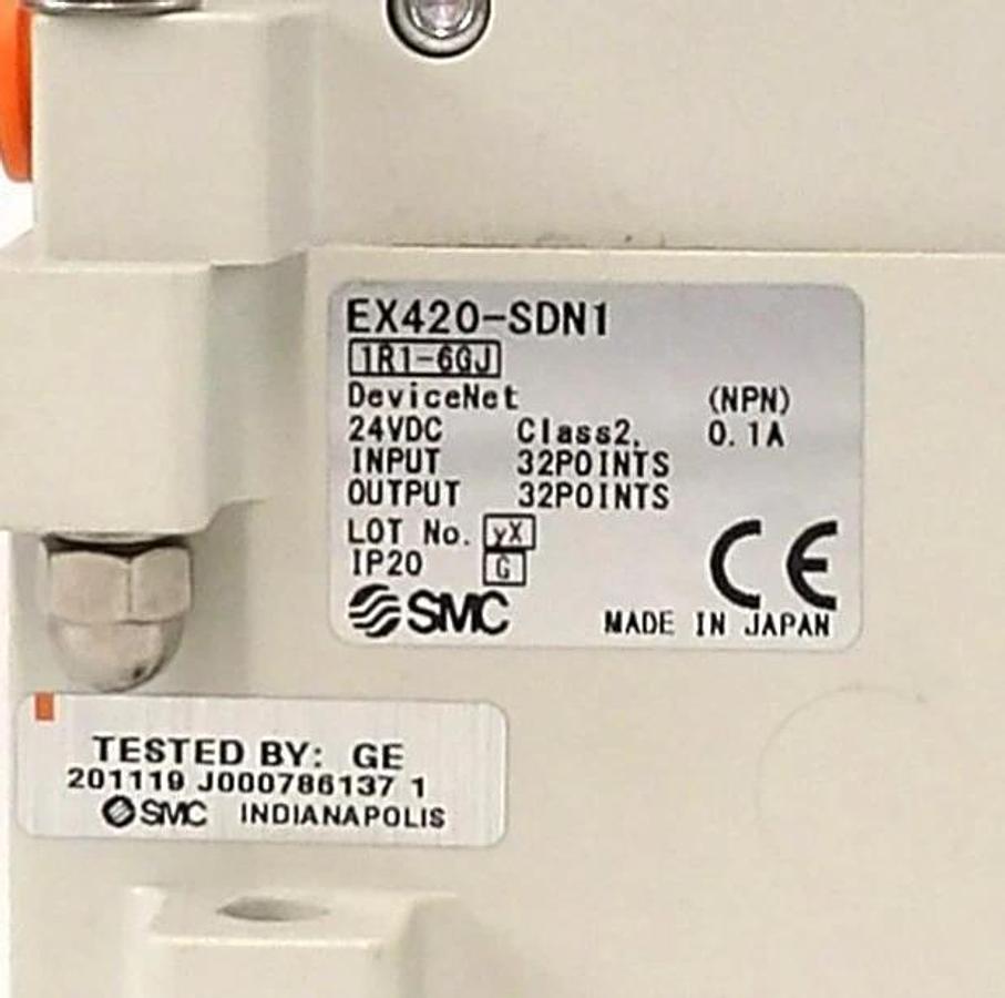 Used SMC EX420-SDN1 16-Port Manifold AMAT 4060-00513 Lot of 2 Working